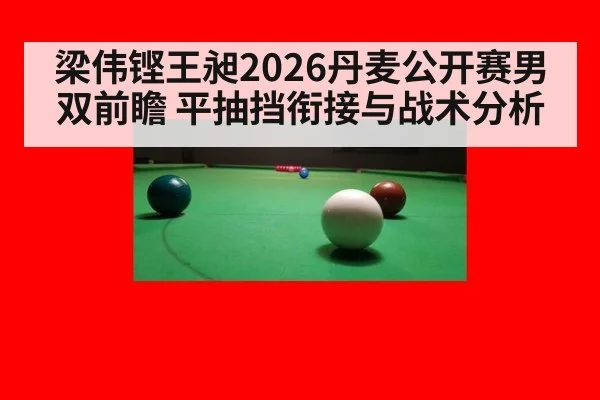 梁伟铿王昶2026丹麦公开赛男双前瞻 平抽挡衔接与战术分析 | j9 game